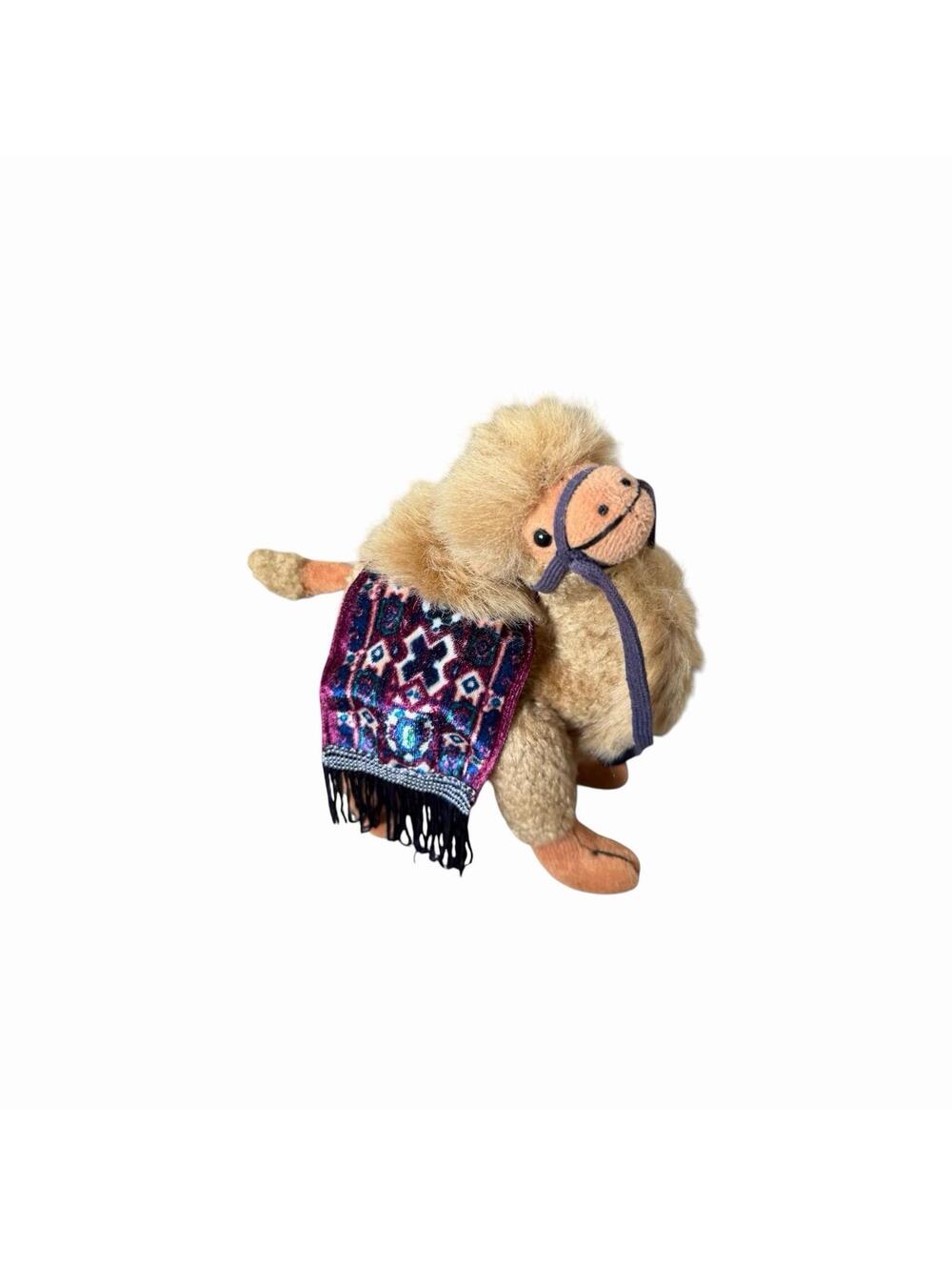 TY Beanie Baby LawrenceCamel Plush w/ Blanket VTG Attic Collection 1993 Retired